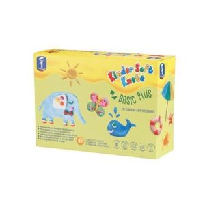 Set plastilina non-toxica kinder - basic plus imagine