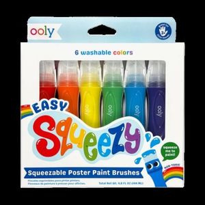 Pensule cu vopsea lichida Easy Squeezy - Set de 6 imagine