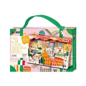 Kit DIY - Creaza Peisaj Urban 3D din lemn - Roma imagine