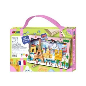 Kit DIY - Creaza Peisaj Urban 3D din lemn - Paris imagine