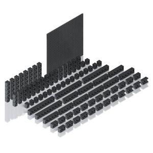 Jucarie Piese de constructie Set M Hubelino (78 piese) imagine