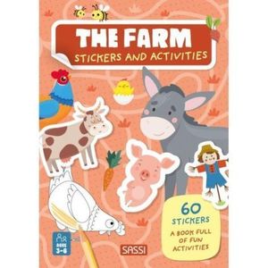 Carte de activitati cu abtibilduri - ferma imagine