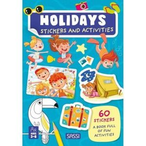 Carte de activitati cu abtibilduri - in vacanta imagine