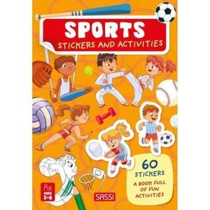 Carte de activitati cu abtibilduri - ora de sport imagine