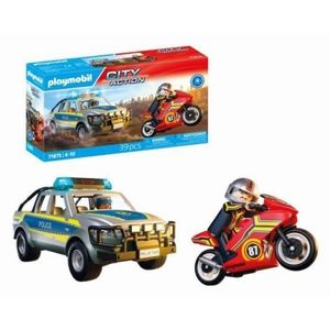 Playmobil - Jucarie de rol Politia in urmarire imagine