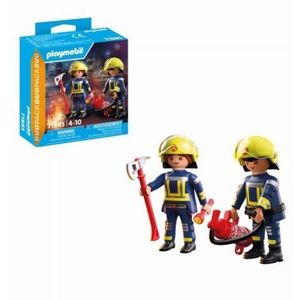 Playmobil - Set 2 figurine pompieri imagine