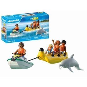 Playmobil - Jucarie de rol Plimbare pe mare cu banana imagine