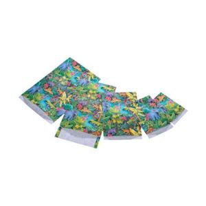 Punga cadou din hartie - Jungla (L-plus - 23 x 33 x 4+6cm) imagine