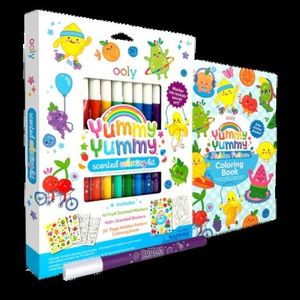 Set de Colorat Parfumat Yummy Yummy , 3 in 1 imagine