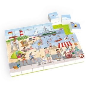 Puzzle La plaja Hubelino (35 piese) imagine