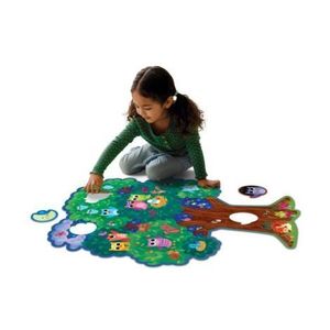 Hoot Owl Hoot, puzzle de podea in forma de copac, cu bufnite imagine