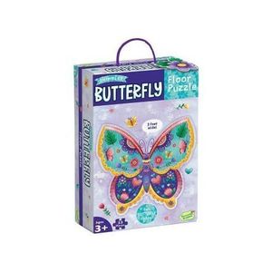 Puzzle de podea in forma de fluture , Butterfly Floor Puzzle imagine