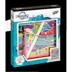 Set DIY Jurnalul meu cu delfin si diamante imagine