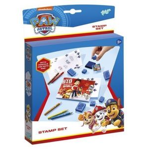 Set creativ de desenat cu stampile Paw Patrol, Paturala Catelusilor imagine