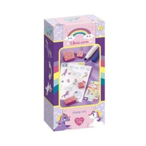 Mini set creativ Stampile cu unicorni imagine
