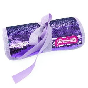 Penar rulabil Girabrilla , cu paiete reversibile si set 12 pixuri gel + 6 markere duble imagine