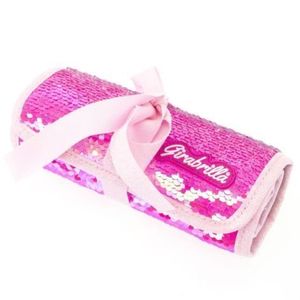 Penar rulabil Girabrilla , cu paiete reversibile si set 12 pixuri gel + 6 markere duble imagine