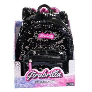 Rucsac mini Girabrilla Kitty , model Pisicuta cu paiete reversibile imagine