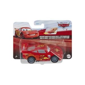 Cars Masinuta Cu Sistem Pullback Fulger Mcqueen Cu Roti De Curse Scara 1: 43 imagine