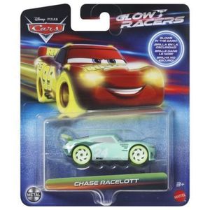 Cars Glow Racers Masinuta Metalica Chase Racelott 1: 55 imagine