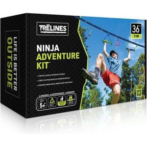 Traseu cu obstacole Ninja Adventure Treline set, pentru copii peste 5 ani, 11 metri imagine