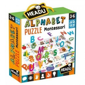 Headu Montessori - Puzzle Alfabet 3D imagine