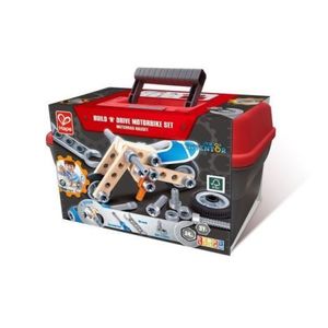 Jucarie din lemn - Set de constructie motociclete imagine