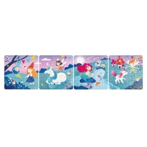 Puzzle pentru copii Zane (4 in 1) si joc storytelling imagine