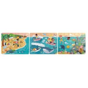 Puzzle pentru copii Prietenii Oceanului (3 in 1) si joc storytelling imagine