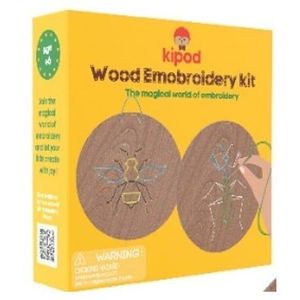 Set de broderie din lemn - Insecte Kipod imagine