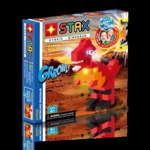 Jucarie - Seturi de constructie cu lumini si sunete Stax - Dinozaur imagine
