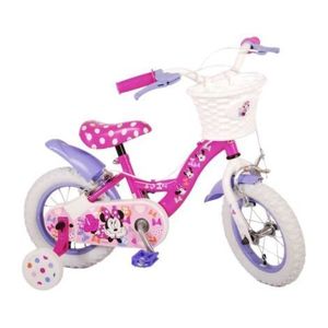 Bicicleta e-l minnie mouse 12 inch cutest imagine