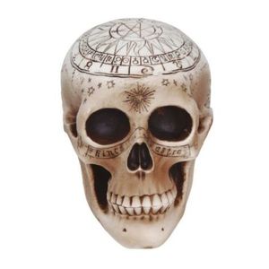 Cap schelet spiritism 20 cm imagine