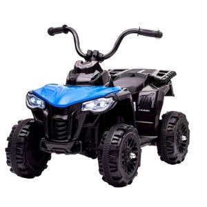 Mini atv electric pentru copii Kinderauto Glory 25W 6V, music player, albastru imagine
