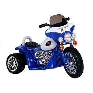 Motocicleta electrica pentru copii, POLICE JT568 35W STANDARD Albastru imagine