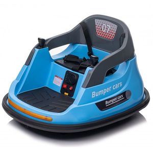 Masinuta busitoare, Kinderauto Bumper 70W 12V, telecomanda control parental, culoare albastra imagine