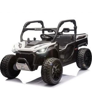 UTV electric pentru 2 copii Kinderauto Ranger 4x4 Sport 300W 24V premium, culoare alba imagine