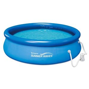 Piscina cu inel gonflabil, 305 x 76 cm, cu pompa de filtrare Summer Waves Quick imagine