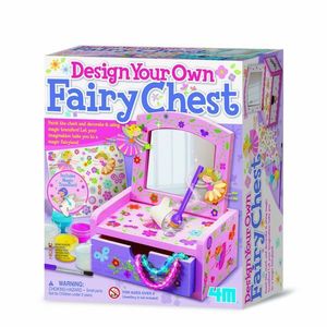 Set creativ, 4M, Realizeaza propria cutie de bijuterii imagine
