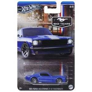 Masinuta metalica, Hot Wheels, 1965 Ford Mustang 2+2 Fastback, JBY54 imagine