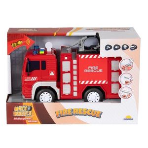 Camion de pompieri cu rezervor de apa, Maxx Wheels, 20 cm imagine
