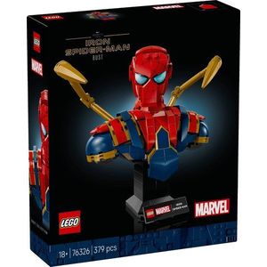 LEGO® Super Heroes - Bustul lui Iron Spider-Man (76326) imagine