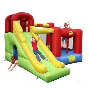 Saltea gonflabila Happy Hop, Play Center 6 in 1 imagine