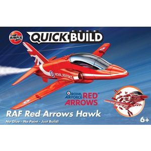 Set de constructie, Airfix Quickbuild, Red Arrows Hawk, 31 piese imagine