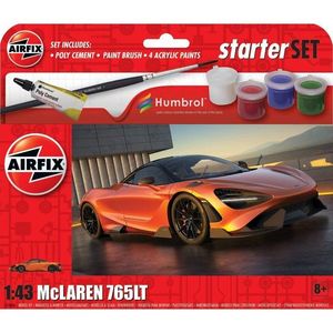 Set de constructie, Airfix Starter Set, Mclaren 765, 35 piese imagine