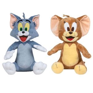 Set 2 jucarii de plus, Play By Play, Tom 28 cm si Jerry 25 cm imagine