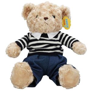 Ursulet de plus in costum, Puffy Friends, 37 cm imagine
