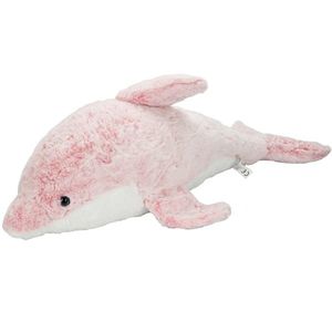 Jucarie de plus, Puffy Friends, Delfin, Roz, 100 cm imagine