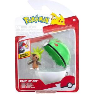 Figurina in bila Clip N Go Pokemon S2, Chespin si Friend Ball imagine