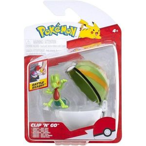 Figurina in bila Clip N Go Pokemon S2, Treecko si Nest Ball imagine